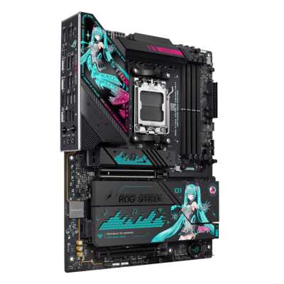 материнская плата ASUS ROG Strix X870E-H Gaming WiFi7 Hatsune Miku Черный