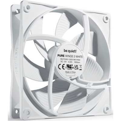 кулер Be Quiet Pure Wings 3 120mm PWM White