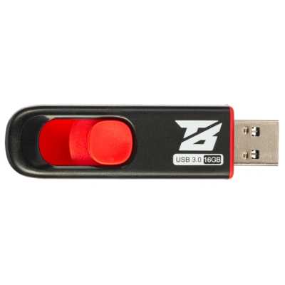 флешка BigTech 16GB UFD028 Черный, красный