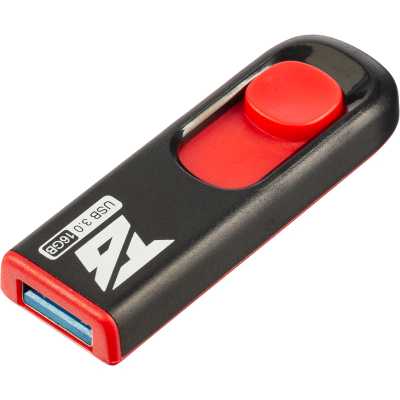 флешка BigTech 16GB UFD028 Черный, красный