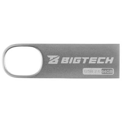 флешка BigTech 64GB UFD008 Серый