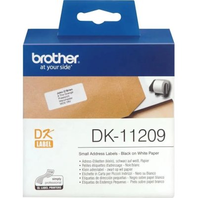 картридж Brother DK11209 белый