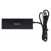 разветвитель USB Buro BU-HUB4-0.5-U3.0 черный