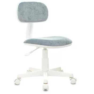 кресло детское Бюрократ CH-W201NX-LT-28 серый-голубой