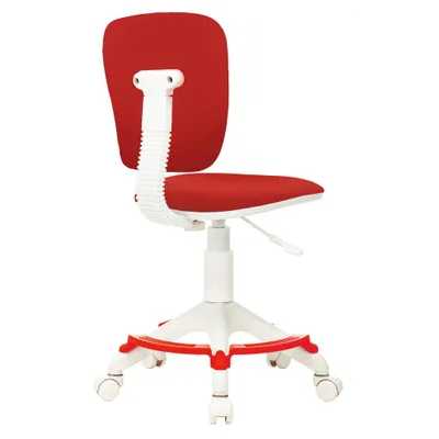 кресло детское Бюрократ CH-W204/F/RED красный