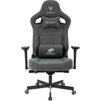 игровое кресло Бюрократ KNIGHT HUNTER ALFA44 серый