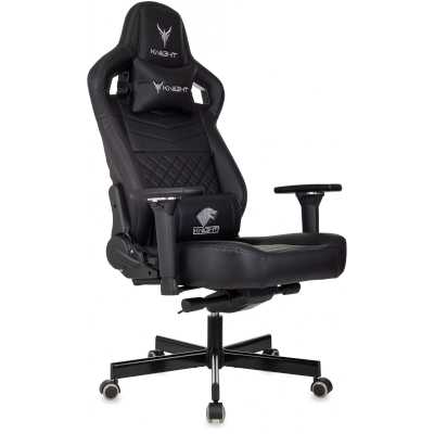 игровое кресло Бюрократ KNIGHT HUNTER BL-PU черный