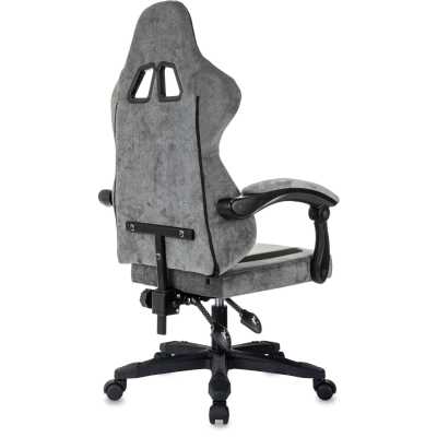 игровое кресло Бюрократ KNIGHT WOLF DG серый