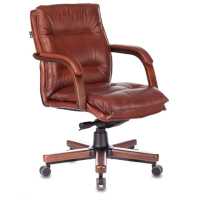офисное кресло Бюрократ T-9927WALNUT-LOW-CH светло-коричневый
