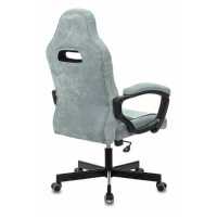 игровое кресло Бюрократ VIKING 6 KNIGHT BL FABRIC серый-синий