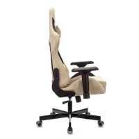 игровое кресло Бюрократ VIKING 7 KNIGHT BR FABRIC коричневый-бежевый
