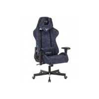 игровое кресло Бюрократ VIKING KNIGHT LT27 FABRIC черно-синий