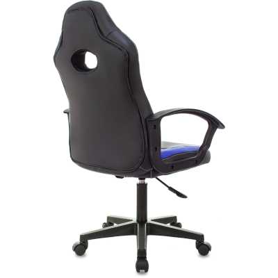 игровое кресло Бюрократ ZOMBIE 11LT Black-Blue черно-синий