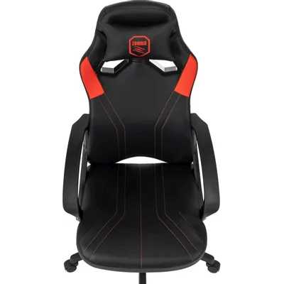 игровое кресло Бюрократ ZOMBIE 50 Black/Red черно-красный