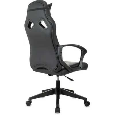 игровое кресло Бюрократ ZOMBIE 50 Black/White черно-белый