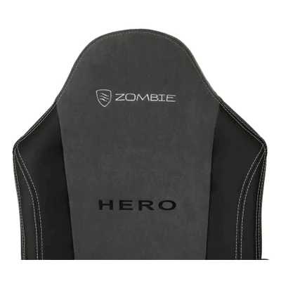 игровое кресло Бюрократ ZOMBIE Hero Grey серый