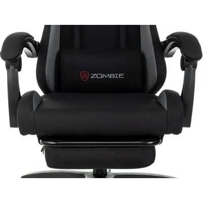 игровое кресло Бюрократ ZOMBIE Shadow Black/Grey черный-серый