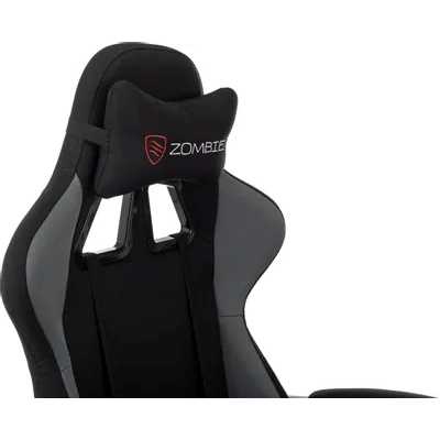 игровое кресло Бюрократ ZOMBIE Shadow Black/Grey черный-серый