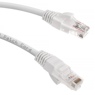 патч-корд Cabeus PC-UTP-RJ45-Cat.5e-0.15m-WH-LSZH Белый