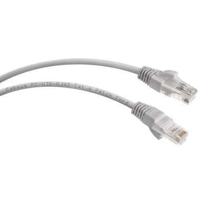 патч-корд Cabeus PC-UTP-RJ45-Cat.6-15m Серый