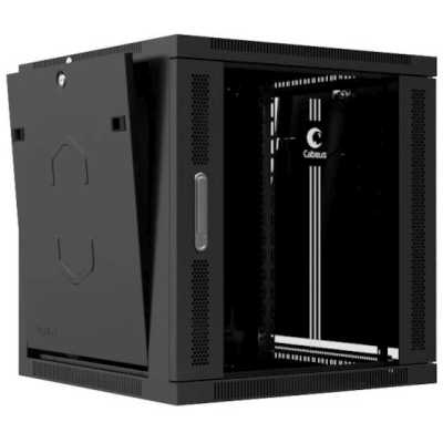 телекоммуникационный шкаф Cabeus SH-05F-12U60/45-R-BK Черный
