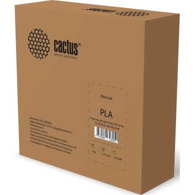 пластик для 3D принтера Cactus CS-3D-PLA-1KG-YELLOW