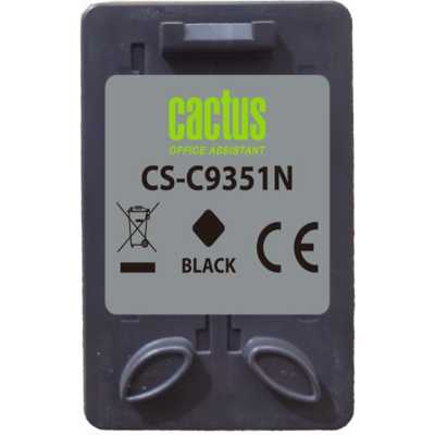 картридж Cactus CS-C9351CN черный