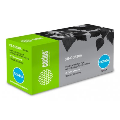 картридж Cactus CS-CC530A черный