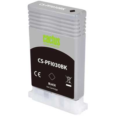 картридж Cactus CS-PFI030BK черный