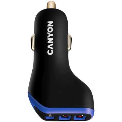 автомобильный зарядный адаптер Canyon C-08 CNE-CCA08PU