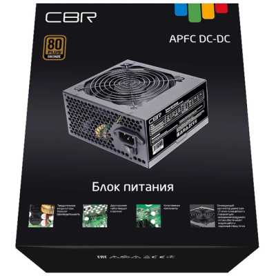 блок питания CBR 400W PSU-ATX400-12GM Черный