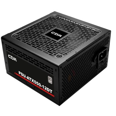 блок питания CBR 550W PSU-ATX550-12DT Черный