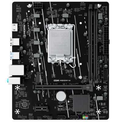материнская плата CBR H610M-H Черный