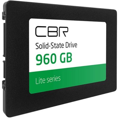 SSD диск CBR Lite 960Gb SSD-960GB-2.5-LT22 Черный