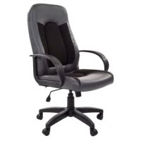 офисное кресло Chairman 429 Black-Grey черный