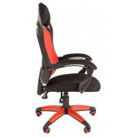 игровое кресло Chairman Game 12 Black-Red черно-красный