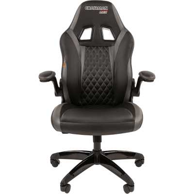игровое кресло Chairman Game 15 Black-Gray 7213477 черный