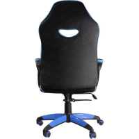 игровое кресло Chairman Game 16 Black-Blue черно-голубой