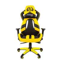 игровое кресло Chairman Game 25 Black-Yellow черно-желтый