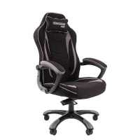 игровое кресло Chairman Game 28 Black-Grey черно-серый