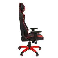 игровое кресло Chairman Game 44 Black-Red черно-красный
