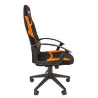 игровое кресло Chairman Game 9 Black-Orange черно-оранжевый