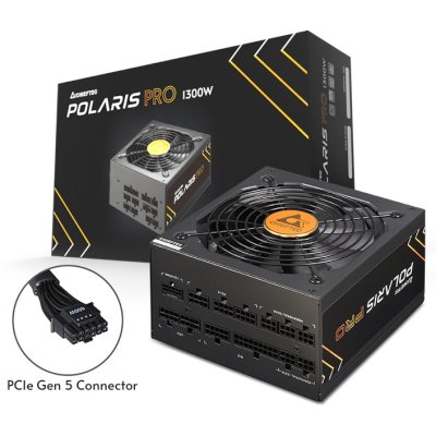 блок питания Chieftec 1300W Polaris Pro PPX-1300FC-A3 Черный