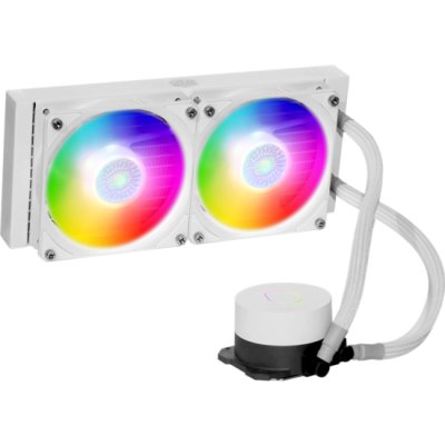 система водяного охлаждения Cooler Master MasterLiquid ML240L ARGB White Edition V2 MLW-D24M-A18PW-RW