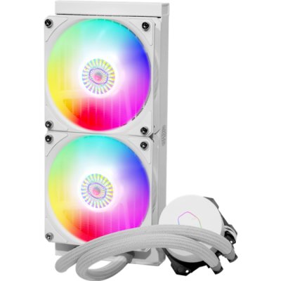 система водяного охлаждения Cooler Master MasterLiquid ML240L ARGB White Edition V2 MLW-D24M-A18PW-RW
