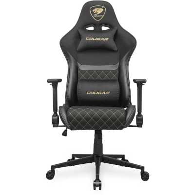 игровое кресло Cougar Armor One V2 Gold F черный