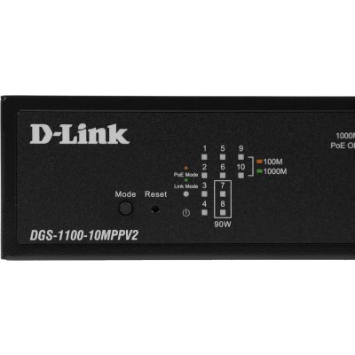 коммутатор D-Link DGS-1100-10MPPV2/A