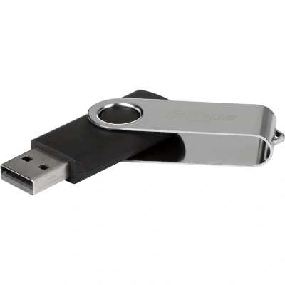 флешка Dahua 64GB DHI-USB-U116-20-64GB Черный, серебристый
