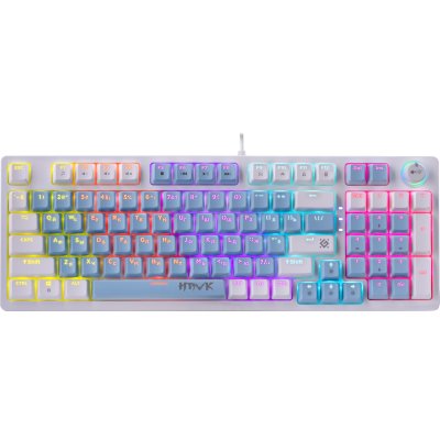 клавиатура Defender Hawk GK-418 45422 Белый