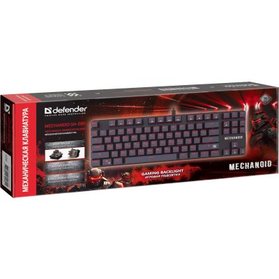 клавиатура Defender Mechanoid GK-581 Черный
